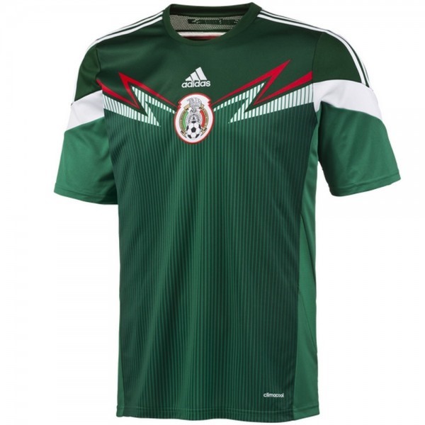 Maillot Football Mexico Domicile Retro 2014 Vert